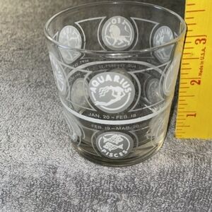 Zodiac-Themed Glass Tumbler - Clear